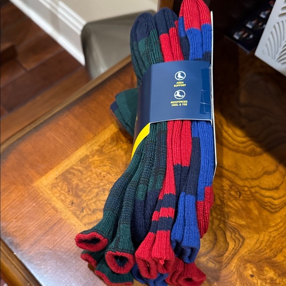 Polo Ralph Lauren 6Pk Men's Crew Socks - Picture 7 of 7